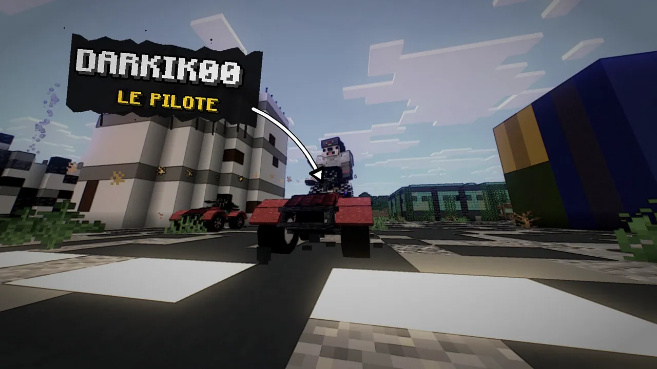 Darkik00, Le Pilote, en quad